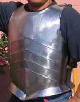 Wearable Armor Breastrplate - Carbon Steel