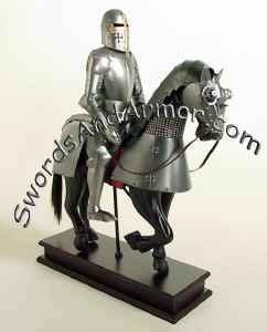 MIN0660 Miniature Horse-Mounted Knight