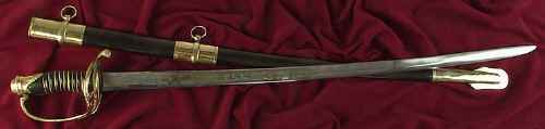 General Shelby CSA Officer's Sword, Scabbard