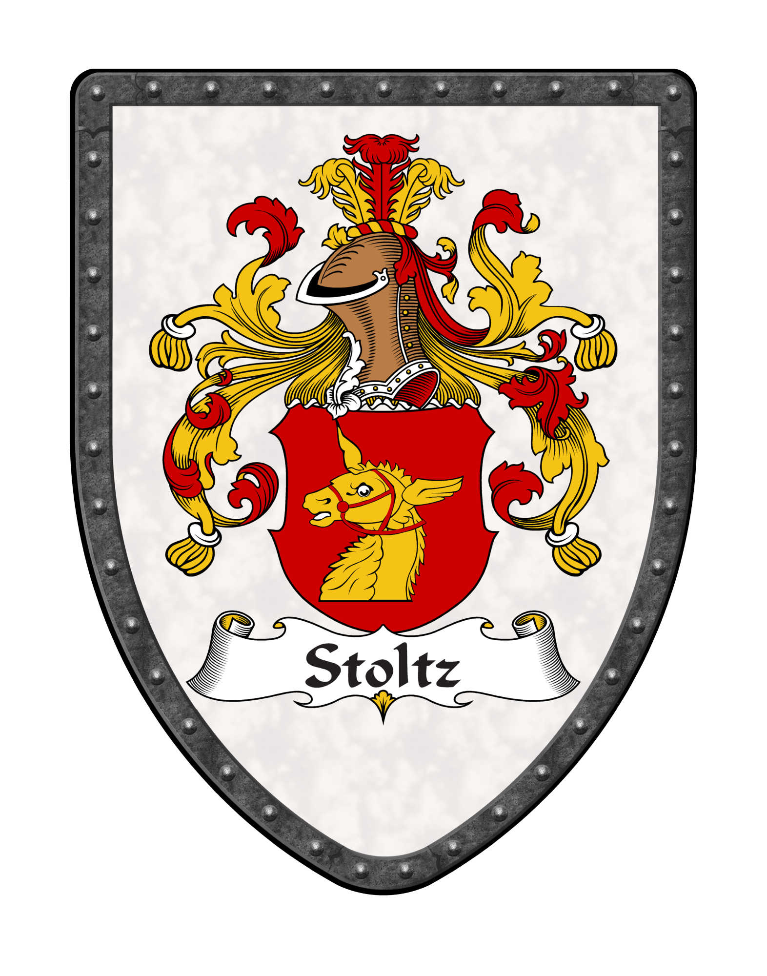 Custom Family Coat of Arms by Swordsandarmor.com