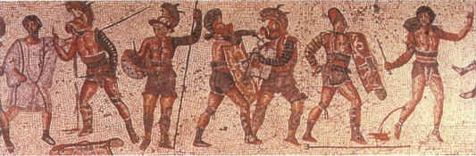 early roman  gladiators